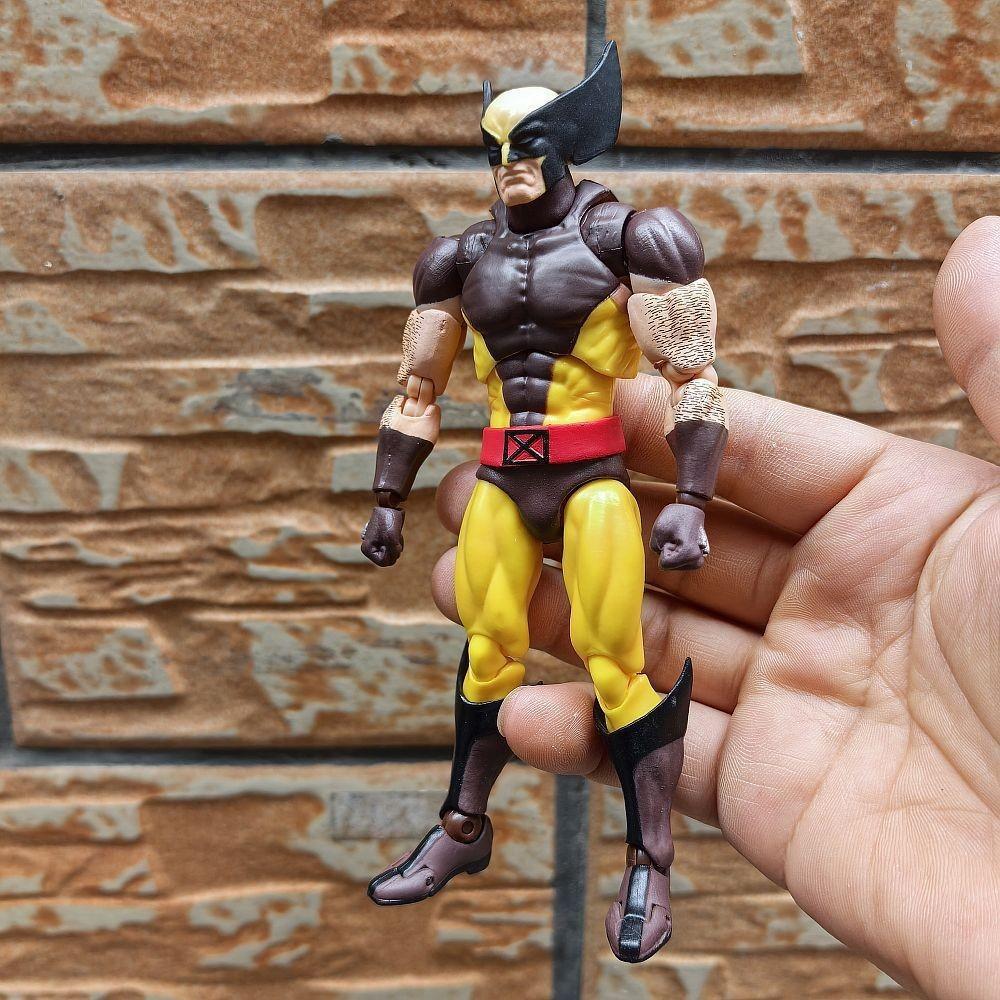 Xmen Mafex Wolverine Pvc Action Figure With Articulated Joints For Collectors