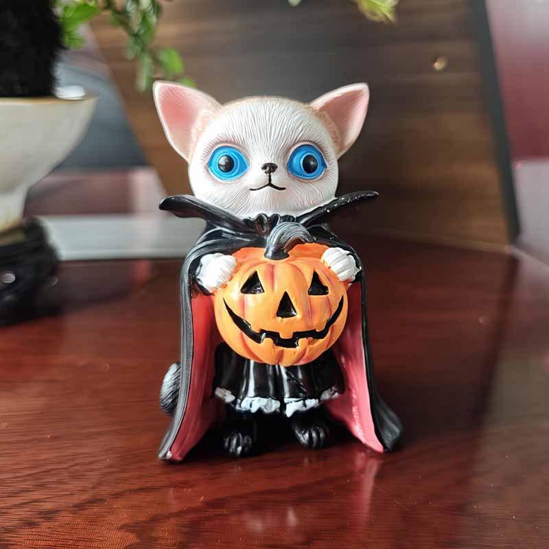 NEW Halloween New Cute Home Gift Christmas Atmosphere Decoration Resin Ornament Model