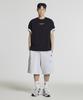 Nyuballanseu Nbneg21403 / Uni Essential Center Logo Short Sleeve T-Shirt (Black)
