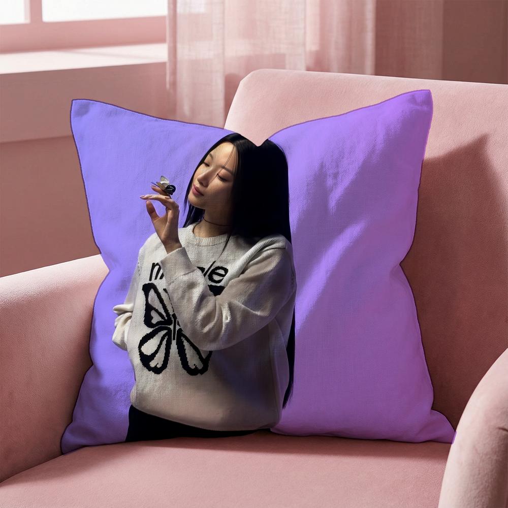 M-Model M-MUNS K-KA Y-YOUNGS Cushion Cover Multi-Scene Pillow Cover for Home & Car - Reversible, Soft & Durable for Daily Use