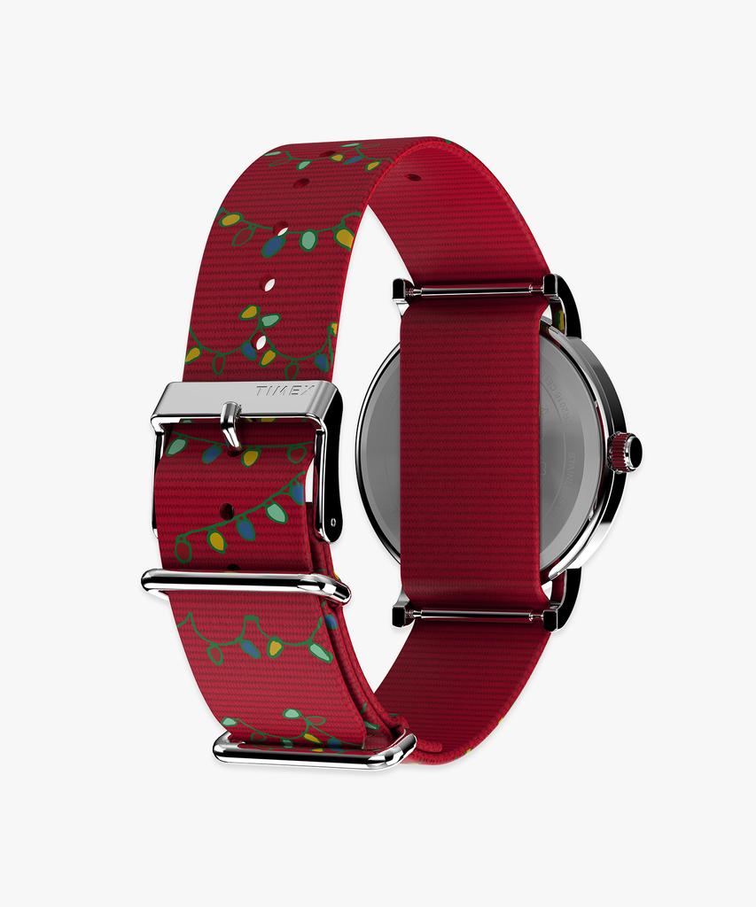 Taimaegseu X Peanuts Weekender Holiday Christmas Watch 38Mm