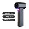 750W 4-Speed Adjustable Violent Jet Fan HIgh Power Brushless Turbo Dryer Portable Handheld Booster Car Blower