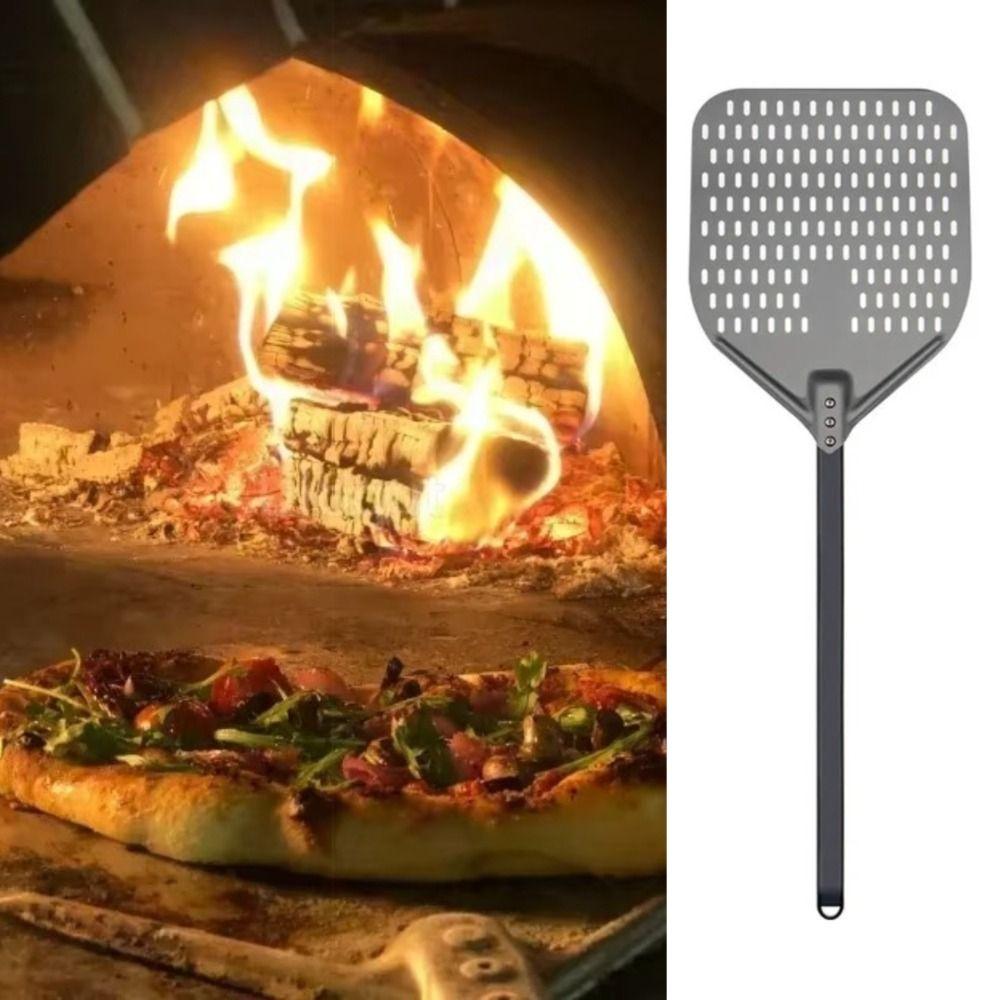 12/14 Zoll Aluminium Pizza Schaufel mit langem Griff Backwerkzeuge Pizza Wendeheber