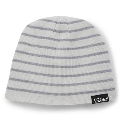 Titleist Player's Reversible Beanie, Heather White X Heather Gray, TH23PB-10G