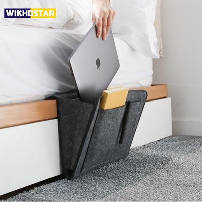 Opberg Hangtas Vilt Slaapzaal Bed Sofa Slaapkamer Tapijt Opbergruimte Voor CD's Tijdschriften, Schrijfblok Mobiele Telefoons Diversen