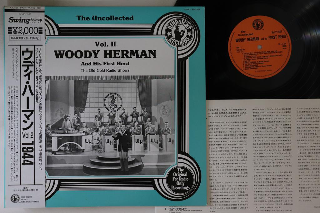 LP Record WOODY HERMAN - Woody Herman Vol.2 RJL3121 HINDSIGHT RECOR Japan Obi Jazz Used