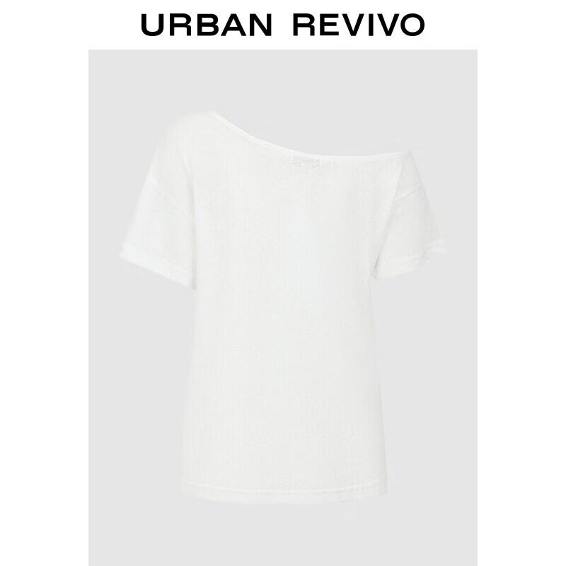 UR2026 Women's Retro Print Off-Shoulder T-Shirt