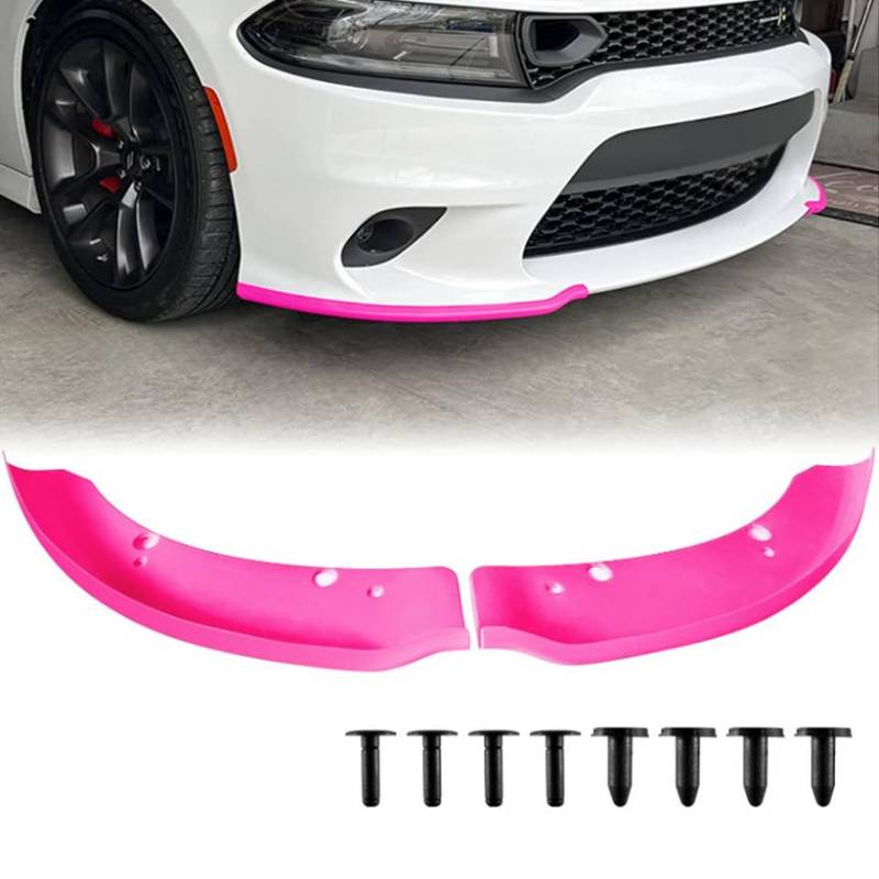 Car Front Bumper Lip For Dodge Charger 2015-2021 Hellcat/SRT 392 / Scat Pack/RT Scat Pack/GT/RT Splitter Protector Trim