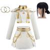 Costume de Carnaval Idol Roleplay pour Filles Costume Cosplay Chanteuse KPop Zoe Ensemble Accessoires Perruque Fête d'Anniversaire Enfants Vêtements Anime