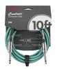 Fender Contour 10ft Cable Sherwood Green Guitar Cable (approx. 3m)