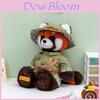 Monkey Dog Foxe Cat Plush Animal Toy Gift For Kids With Crystal Ultra Soft Filling For Birthdays