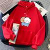 Panda Bear Bubu Dudu Hoodies Cartoon Kawaii Graphic Printing Sweatshirts Winter Fleece Women Men Cute Clothes