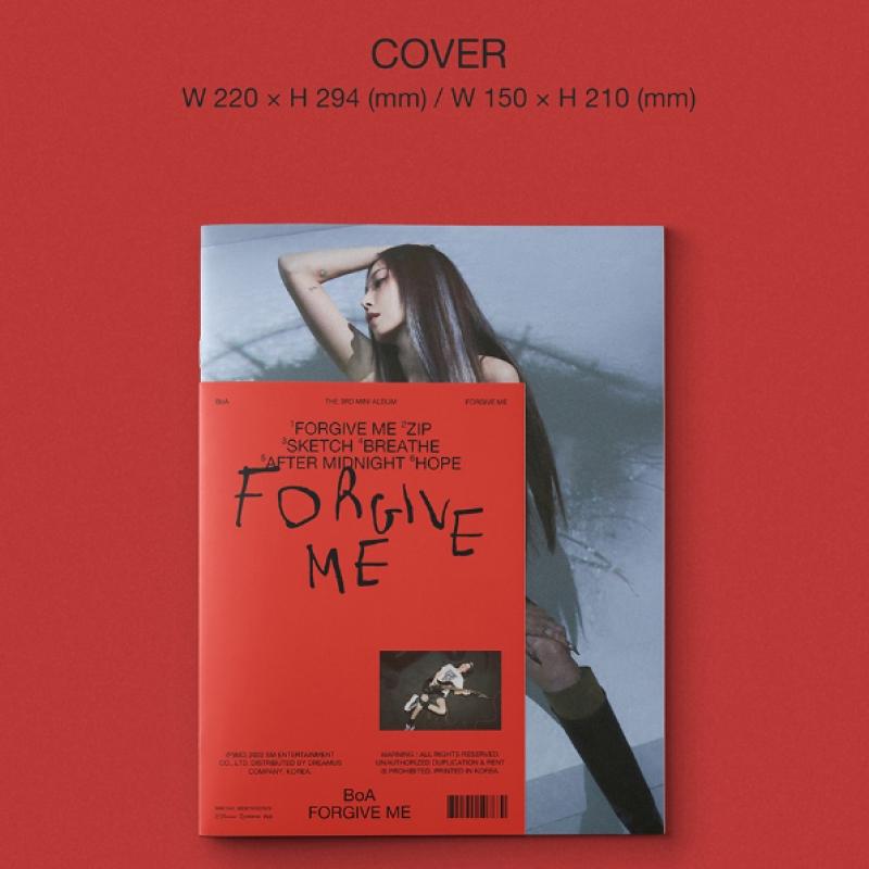 Boa 3rd Mini Album Hate Ver. Forgive Me