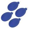 4Pcs Dust Blower Ball Rubber Check Valve Powerful Portable Air Duster for Lens Phone Blue