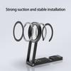 Double Side Magnetic Mobile Phone Holder Phone Tripod Stand for Phone 16 Mini Aluminium Bracket Quick Mount Pocket Stand