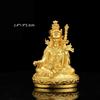 Statue en Cuivre Pur Bénie par Bouddha de Shakyamuni Manjushri Bouddha de la Médecine 1 pouce, Petite Statue de Bouddha pour Offrande 1 Pièce
