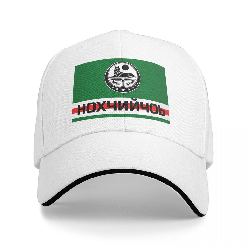 Chechen Wolf Coat Of Arms Ichkeria Chechnya Baseball Caps Snapback Baseball Hats Breathable Casual Casquette Outdoor for Unisex