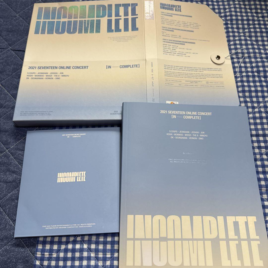 

[USED] INCOMPLETE 2021 SEVENTEEN Korean Import