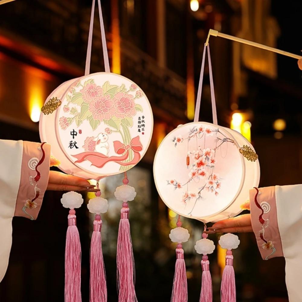 

Cute Mid Autumn Festival Lantern Craft Hand-held LED Lamp Children s Gift Style 5