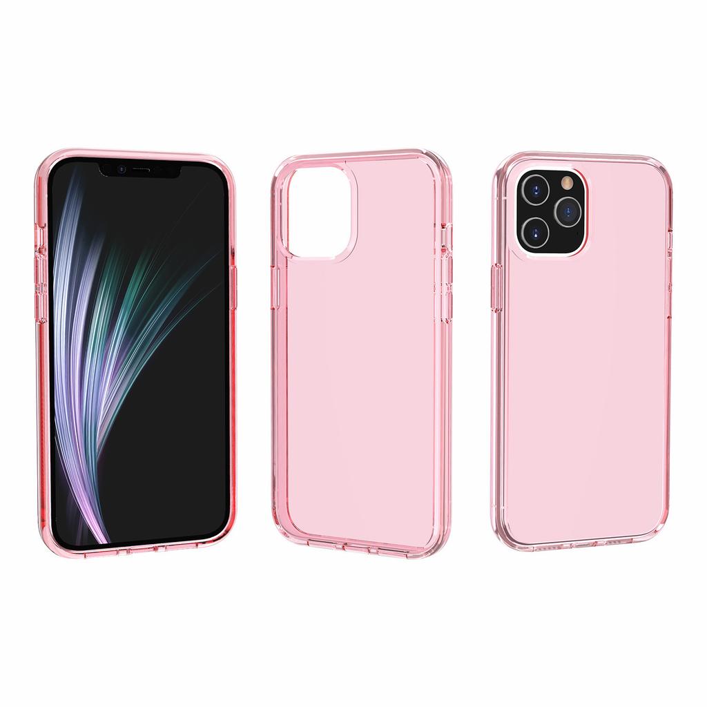 For iPhone 11 Pro Max Case PC + TPU Shockproof Clear Phone Cover