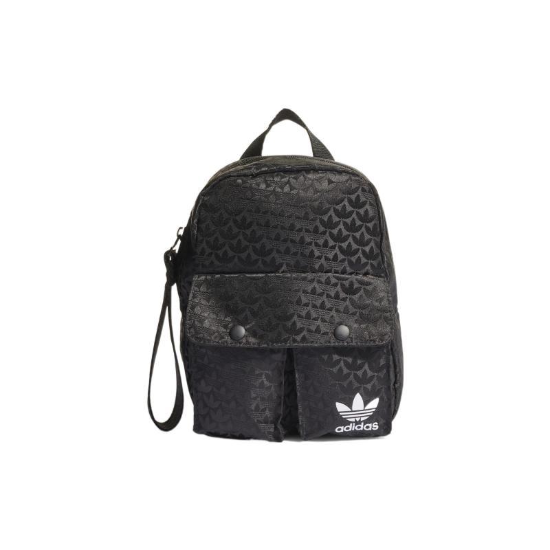 Adidas Originals Polyester Backpack Mini Women s Black Adidas HK0130 Mini 5569₽