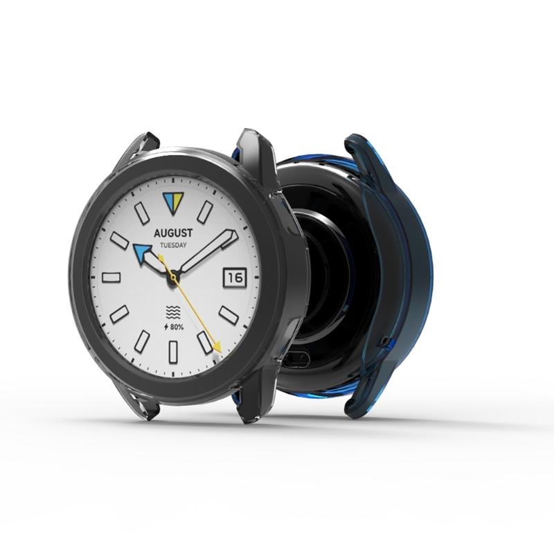 Screen Protector Soft Housing Compatible for WatchS3 Scratched Resistant Protective Cover Bumpers Shells Shockproof Case
