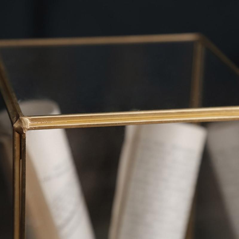 Samlarobjekt Glasmonter Monter för Samlarobjekt Displaylåda Dekorativt Hantverk för Hem och Kontor