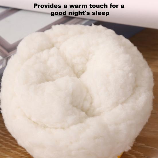 Yousheng Hnízdo pro křečka Kreslený design Postel pro křečky Měkký Pohodlný plyš Spací pytel Morče Příslušenství pro domácí mazlíčky