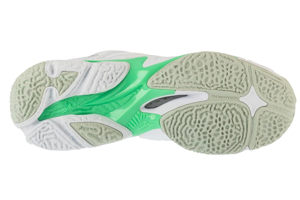 Mizuno Wave Lightning Z8, Unisex White Volleyball Shoes