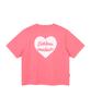 OUTDOOR PRODUCTS W Heart Logo Half Sleeves (Light Pink)