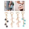 Elegant Pearls And Cherry Blossom Handbag Bag Charm With Heart Clasp Bags Pendant Keyring Decors For Fashionable Women
