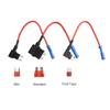 3 Types Car Add-a-circuit Fuse TAP Adapter Standard Auto Blade Fuse Holder