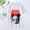 Tričko Nina Chuba Essential Graphics Unisex s Dámským Oversized 100% Bavlna Streetwear Krátký Rukáv Letní Potisk Unisex Trička