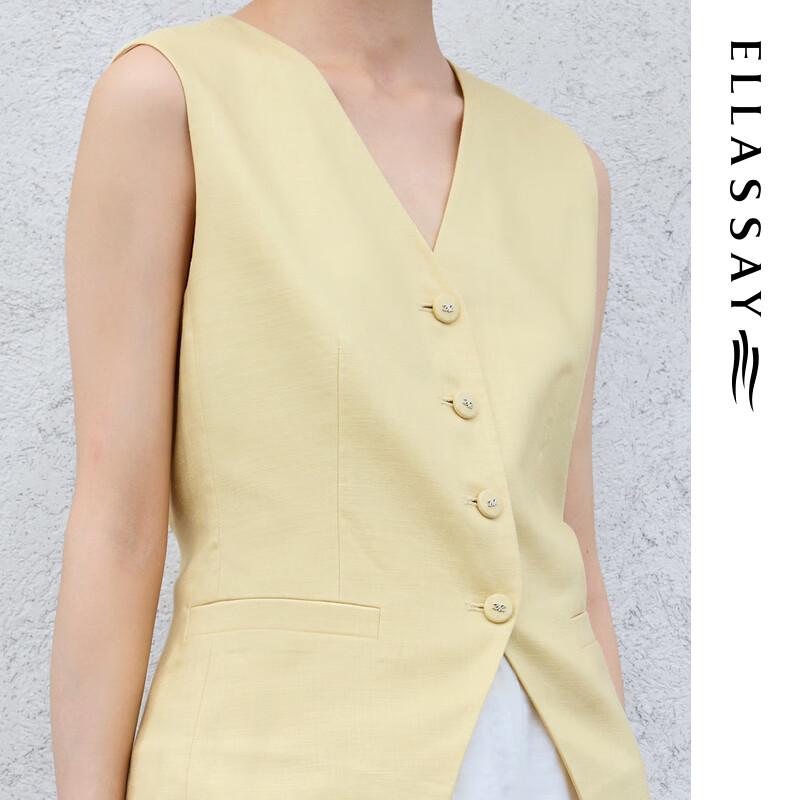 ELLASSAY Women's Lyocell Blend Sleeveless Vest
