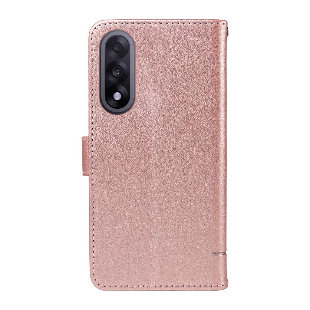 For OnePlus Nord 5 5G/OnePlus Ace 5 Ultra 5G Case Cat Pattern Imprint Leather Phone Cover with Wrist Strap