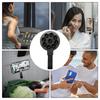Magnetic Suction Cup Phone Mount with Hand Strap Silicone Suction Phone Case Stand Mirror Shower Phone Holder for iPhone 15 Pro