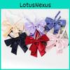 Accessoire d'uniforme scolaire tissé doux pour filles, style classique, pour offrir