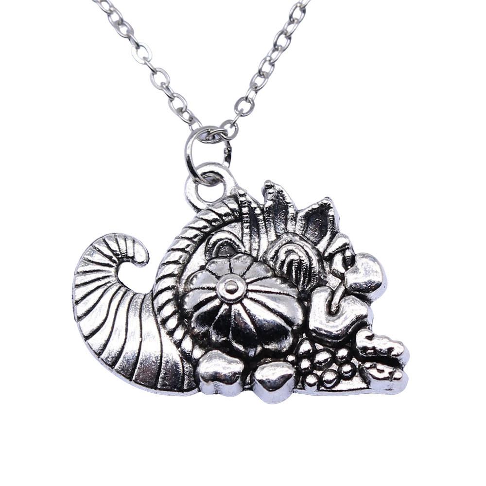 Knot Pendant Necklace Talisman Amulet Celtic Occult Protection Jewelry 40cm Short Chain