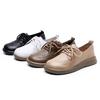 Retro Flat-bottomed Small White Shoes Women's Spring and Autumn Soft-soled Soft-faced Shoes with Plus Size Girl Shoes