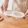 with Lid Microwave Egg Poacher Non-stick Hot Spring Egg Mold Food Grade Pans Egg Maker  Kitchen Use