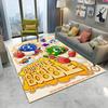 Tappeto Tappetino Decorativo per Casa Soggiorno Camera da Letto Divano Zerbino, Tappeto per Area Giochi Bambini Tappetino Antiscivolo, Gioco Cartoon Bubble Bobble Tappeto per Gamer