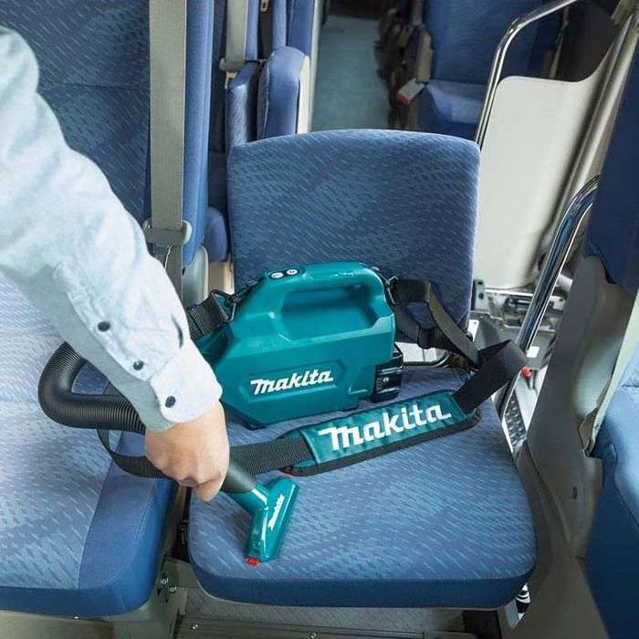 Aspirateur compact - makita - dcl184z - 18v - accessoires voiture - fonction souffleur