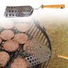 Expandable Hot Meat Patty Scraper Creative Three-panel Design Grill Tool  Outdoor Cooking