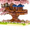 Construction Bricks Sakura Cherry Blossom Brick Set 2151 Pcs.