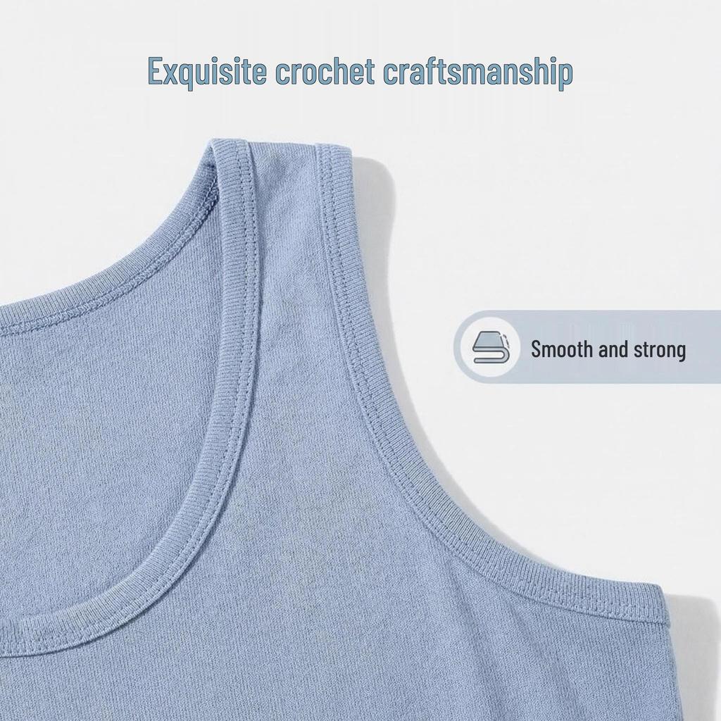 2025 Frühjahr/Sommer Herren Schnelltrocknendes Baumwoll Sport Tanktop