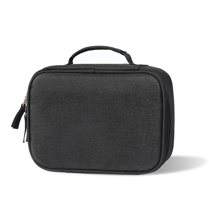 36/48/72/120/200 Holes Colored Pencils Storage Bag Large Capacity Case  Black Pencil Case Pen Curtain School Supplies