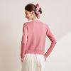 Bailuyu Women's Gentle Color-Block Knit Cardigan