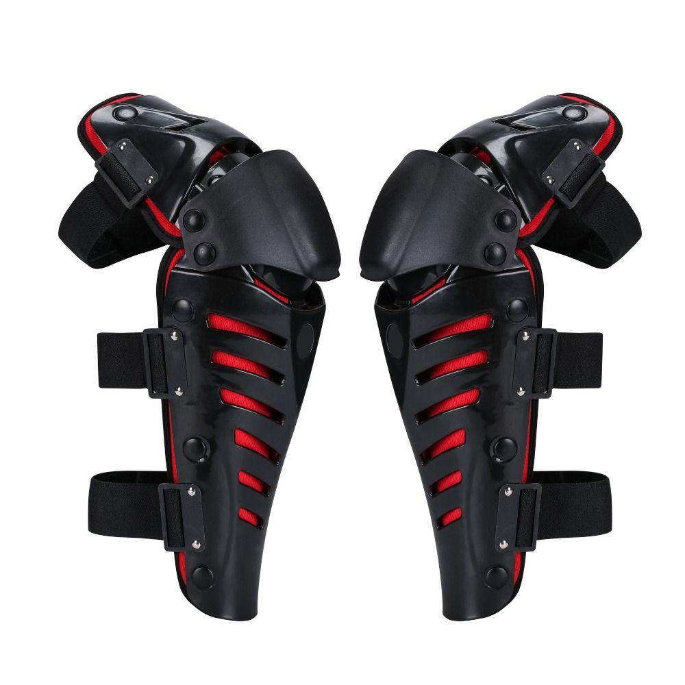 Durable Motorcycle Knee Pads Breathable Comfortable Knee Protector Soft PE Material Riding Protective Gears Outdoor Sports
