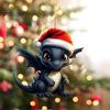 Christmas Dragon Pendant Cartoon Dragon Baby Acrylic Hanging Ornament Durable for Festive Tree Decoration