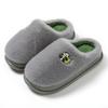 Home cotton slippers women's autumn and winter new indoor and outdoor wear thick bottom non-slip velvet warm cute fluffy slippers